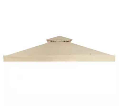 Garden Winds RipLock 500 Beige Replacement Canopy for 10 ft. x 10 ft. Arrow Gazebo - Lot 708JF