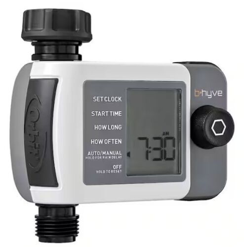 Orbit B-hyve XD Bluetooth 1-Outlet Hose Watering Timer Sprinkler Timer - Lot 617JF