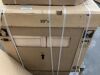 Lot of (3) Hampton Bay Recessed Panel Base Cabinets in Unfinished - Thumbnail 3