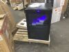 20.28 in. 37-Bottle 145-Can Single Zone Beverage and Wine Cooler Blue LED Lights in Black - Thumbnail 2