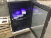 20.28 in. 37-Bottle 145-Can Single Zone Beverage and Wine Cooler Blue LED Lights in Black - Thumbnail 4