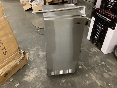 Koolmore 15 in. Built-in Residential Pearl Ice Nugget Maker, 66 lb./day, with Drain Pump in Stainless-Steel - Lot 56JF