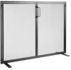 VEVOR 1-Panel Sturdy Iron Mesh Fireplace Screen 38.98 in. L x 30.7 in. H - Thumbnail 1