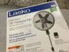 Lasko 18 in. 3 Speed Pedestal Fan for Home in White with 90° Oscillation, Adjustable Height, 4-Hour Timer and Remote Control - Thumbnail 8