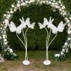 5.25' Giant Butterfly Decoration with Standing Base, 2 Pack - Thumbnail 1
