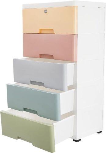 5 Drawer Plastic Storage Cabinet - Lot 407
