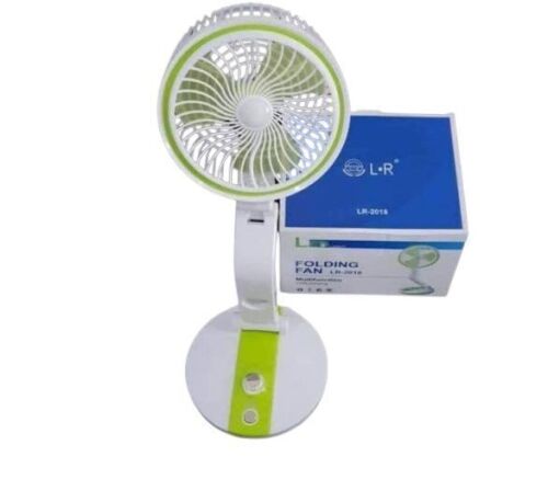 Rechargeable Folding Fan with LED Light - Lot 312
