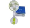 Rechargeable Folding Fan with LED Light - Thumbnail 1
