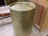 Braeburn Gold Hammered Iron Accent Table - Thumbnail 3