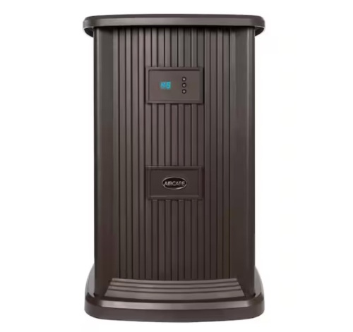 AIRCARE PEDESTAL 3.5-Gal. Cool Mist Evaporative Whole House Humidifier for 2,400 sq. ft., Espresso - Lot 149JF