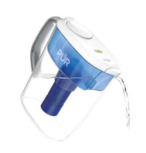 PUR Ultimate 11-Cup Water Filter Pitcher with LED and Lead Reduction - Lot 643JF