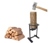 Yard Elements Heavy-Duty Firewood Splitter Fireplace Tool Log Splitter Kindling Splitter or Kindling Cracker Safe Wood Splitter - Thumbnail 1