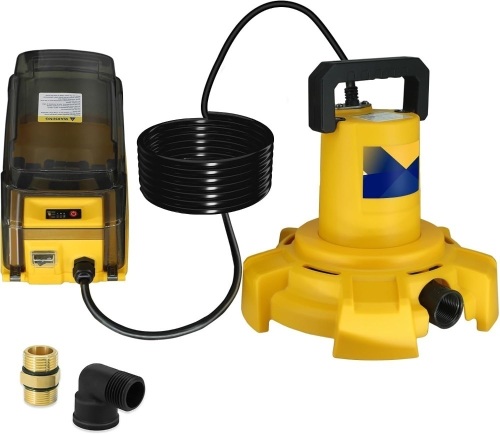 Cordless Submersible Sump Pump Compatible with Dewalt 20V Battery, 1320GPH - Lot 585