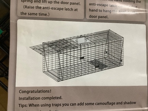 Humane Live Animal Trap - Lot 688