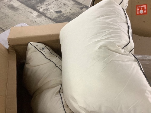 Lot of (2) Goose Feather & Down Pillows - Lot 765