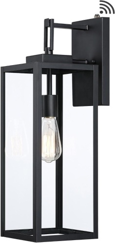 22 Inch Outdoor Wall Lantern Dusk to Dawn - Lot 385