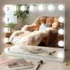 22.8" x 18.2" Hollywood Vanity Mirror with Lights - Thumbnail 1