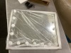 22.8" x 18.2" Hollywood Vanity Mirror with Lights - Thumbnail 4