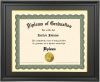 12x15 Solid Wood Diploma Frame, 16x20 Inch Without Mat - Thumbnail 1