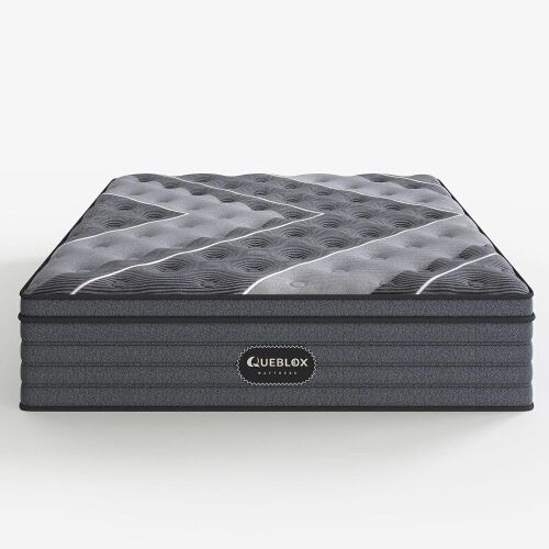 Queblox 12 Inch Queen Hybrid Mattress - Lot 187