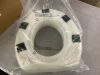 HealthSmart Enhanced Comfort 5" Raised (Round) Toilet Seat Riser - Thumbnail 5