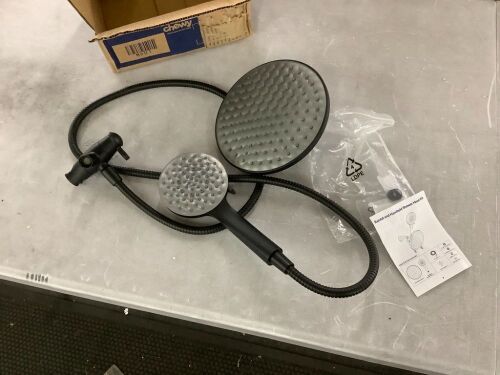 Rainfall and Handheld Shower Head Kit - Lot 479