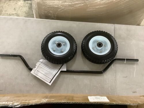 Dirt Bike Training Wheels - Unknown if Hardware is Complete - Lot 571