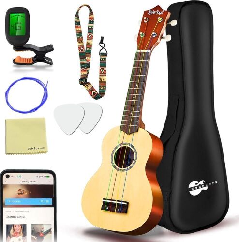 Everjoys Soprano Ukulele Beginner Pack-21 Inch - Lot 773