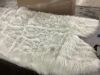White Faux Fur Rug - Thumbnail 2