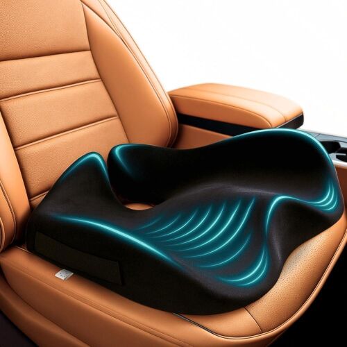 Extra Large Memory Foam Car Seat Cushion for Long Driving - Lot 576