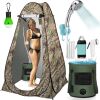 Portable Camping Shower Tent Kit - Thumbnail 1