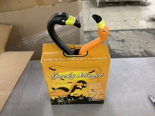 Spooky Halloween Flamingo, 2 Pack - Lot 800