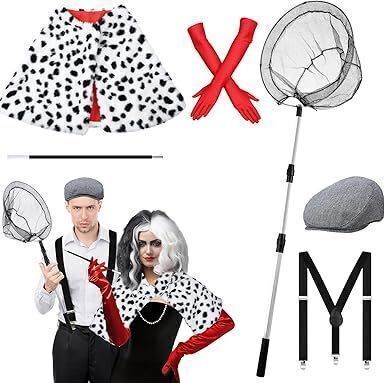 101 Dalmations Inspired Couples Halloween Costume - Lot 791