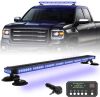 37 Inch 104 LED Roof Top Blue Emergency Light - Thumbnail 1
