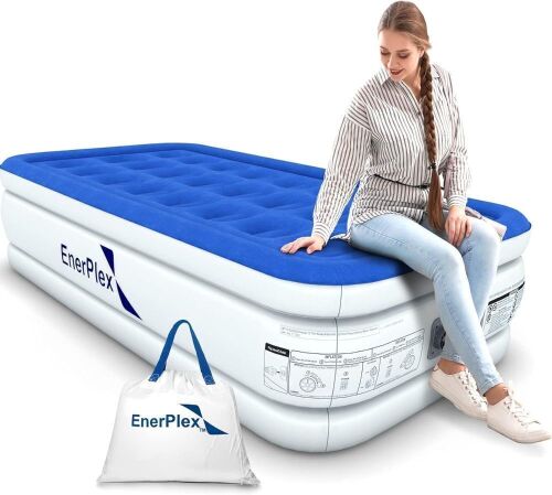EnerPlex Twin Air Mattress with Built in Pump - Lot 293