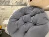 Round Chair Cushion for Hanging Chair - Thumbnail 3