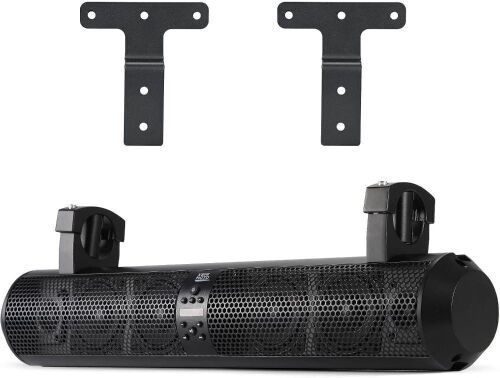 KEMIMOTO 28-Inch UTV Sound Bar with 2 Tweeters & 4 Subwoofers, Bluetooth-Compatible, AUX & USB Ports, 500W, Both Fits 1.56"-2.25" Roll Bars & Golf Cart Mounts - Lot 39