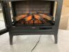 Duraflame Freestanding Electric Fireplace Stove Heater with 3D Flame Effect for 1,000 Sq. Ft. Room, Black - Thumbnail 3
