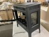Duraflame Freestanding Electric Fireplace Stove Heater with 3D Flame Effect for 1,000 Sq. Ft. Room, Black - Thumbnail 5