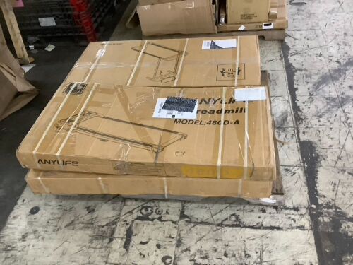 Lot of (4) Treadmills - Uninspected - Lot 398