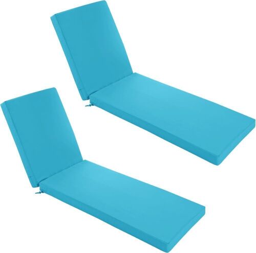 Outdoor Chaise Lounge Cushions, Set of 2 - Lot 593