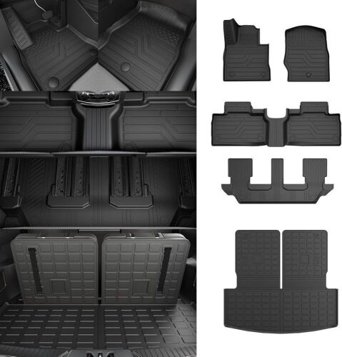 Floor Mats for 2020-2025 Ford Explorer 7-Seater Cargo Liner All Weather - Lot 279