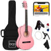 Beginner Acoustic Guitar Set w/ Case, Strap, Extra Strings - 38in - Thumbnail 1