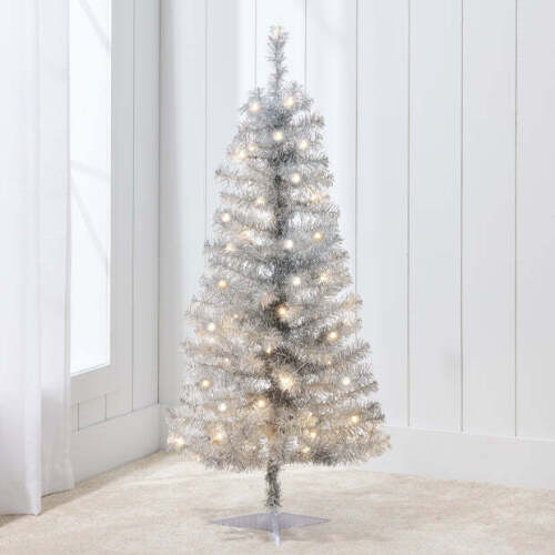 Prelit Colorful Mini Spruce Christmas Tree w/ LED Lights - 4ft - Lot 564