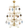 Wrought Iron Christmas Tree Ornament Display w/ Easy Assembly, Stand - 3ft - Thumbnail 1