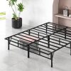 ZINUS SmartBase Compack Mattress Foundation, 14 Inch Metal Bed Frame, No Box Spring Needed, Sturdy Steel Slat Support, Queen - Thumbnail 1