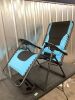 Oversized Padded Zero Gravity Chair, Folding Recliner w/ Headrest, Side Tray - Thumbnail 3