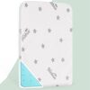 Crib Mattress Topper Pad Waterproof, Memory Foam 2-Inch Toddler Bed Mattress Fit Baby Toddler Mattresses with Removable Crib Mattresses Topper Cover Protector Machine Wash & Non-Slip - Thumbnail 1