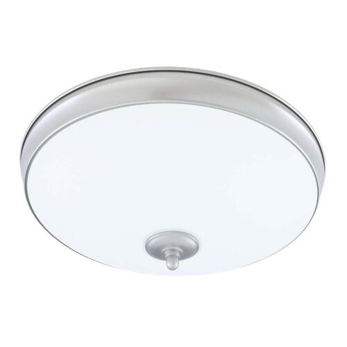 Legacy 15-in LED Flush Mount - Nickel - Lot 1312