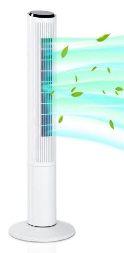40 inch Tower Fan for Bedroom, Oscillating Bladeless Tower Fan - Lot 1367
